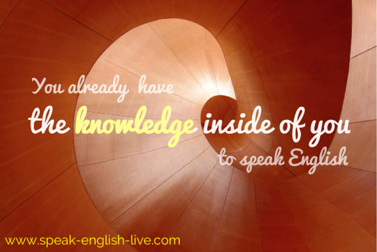 You already have the knowledge inside of you to speak English - Sabrina, online English tutor and English coach at Calm English