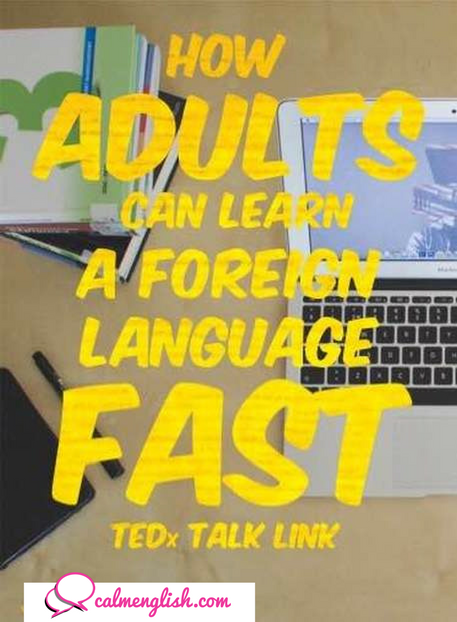 How Adults Can Learn a Foreign Language FAST: A TEDx talk by Chris Lonsdale. These are great tips for learning a language quickly.